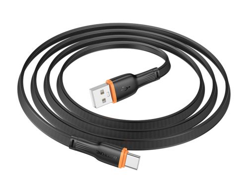 Кабель USB Type-C BOROFONE BX118 3A 1м черный - фото фото 4