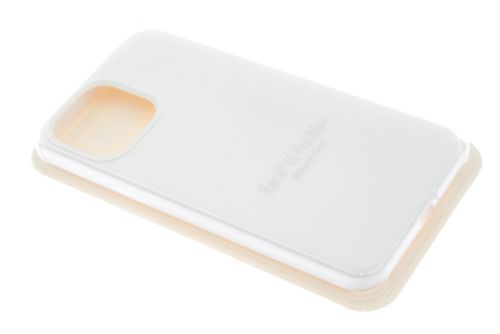 Чехол-накладка для iPhone 13 Pro Max VEGLAS SILICONE CASE закрытый белый (9) - фото фото 2
