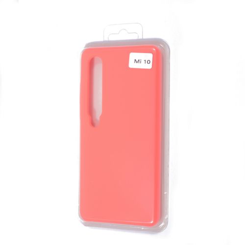 Чехол-накладка для XIAOMI Mi 10 SILICONE CASE NL ярко-розовый (12) - фото