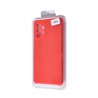 Чехол-накладка для Samsung A525F A52 SILICONE CASE NL красный (1) - фото