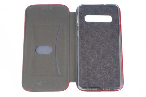 Чехол-книжка для Samsung G973 S10 VEGLAS BUSINESS красный - фото фото 3