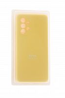 Чехол-накладка для Samsung A535F A53 VEGLAS SILICONE CASE закрытый желтый (20) - фото