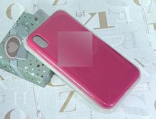 Купить Чехол-накладка для iPhone XR SILICONE CASE закрытый малиновый (36) оптом, в розницу в ОРЦ Компаньон