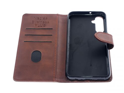 Чехол-книжка для Samsung M346B M34 VEGLAS BUSINESS PLUS коричневый - оптовая продажа фото 3 Чехол-книжка для Samsung M346B M34 VEGLAS BUSINESS PLUS коричневый - фото фото 3