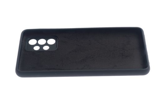 Чехол-накладка для Samsung A725F A72 SILICONE CASE NL OP закрытый черный (3) оптом, в розницу Центр Компаньон фото 3