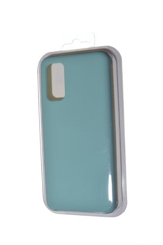 Чехол-накладка для Samsung G980F S20 SILICONE CASE бирюзовый (2) - фото