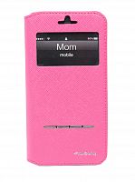 Чехол-книжка для iPhone 6/6S NUOKU NOBLE розовый - фото