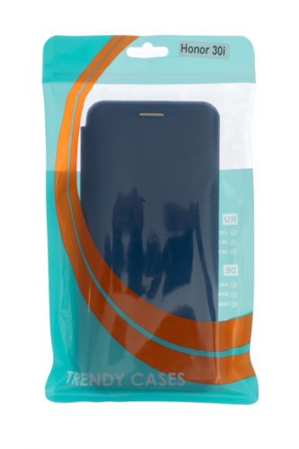 Чехол-книжка для HUAWEI Honor 30i BUSINESS 009805 синий - оптовая продажа фото 4 Чехол-книжка для HUAWEI Honor 30i BUSINESS 009805 синий - фото фото 4