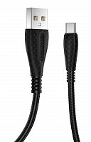 Купить Кабель USB Type-C BOROFONE BX38 Cool charge 3A 1м черный оптом, в розницу в ОРЦ Компаньон