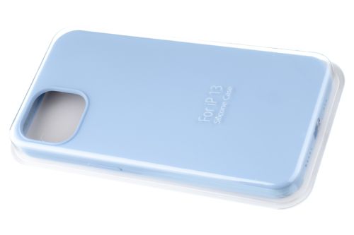 Чехол-накладка для iPhone 13 VEGLAS SILICONE CASE NL закрытый сиренево-голубой (5) оптом, в розницу Центр Компаньон фото 2