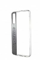 Чехол-накладка для Samsung A505F A50 SUPERME TPU серебро - фото