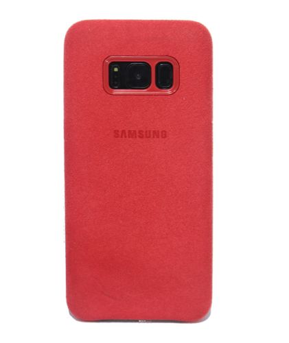 Чехол-накладка для Samsung G950H S8 ALCANTARA CASE красный оптом, в розницу Центр Компаньон фото 3