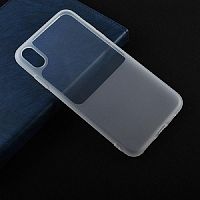 Чехол-накладка для iPhone XS Max SKY LIGHT TPU белый - фото