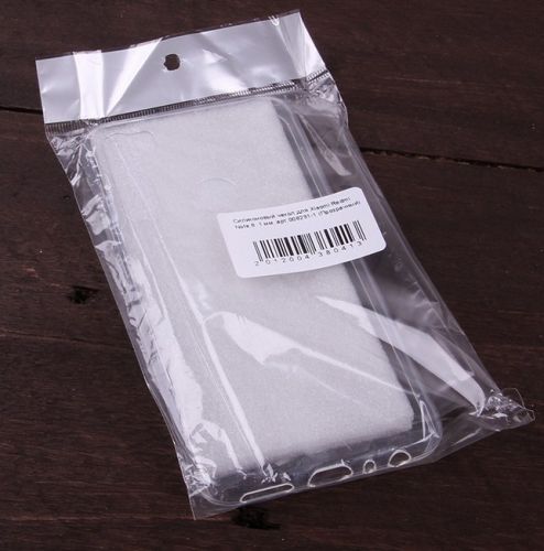 Чехол-накладка для XIAOMI Redmi Note 8 FASHION TPU 1мм 008291-1 прозрачный оптом, в розницу Центр Компаньон фото 3