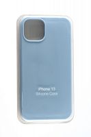 Купить Чехол-накладка для iPhone 13 SILICONE CASE закрытый сиренево-голубой (5) оптом, в розницу в ОРЦ Компаньон