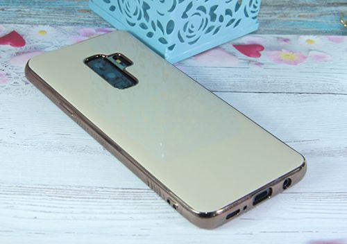 Чехол-накладка для Samsung G965F S9 Plus ELECTROPLATED TPU+PET золото оптом, в розницу Центр Компаньон фото 3