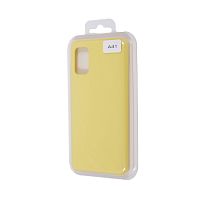 Чехол-накладка для Samsung A415F A41 SILICONE CASE NL желтый (20) - фото