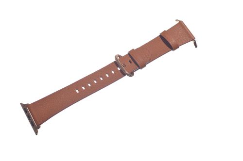 Ремешок для Apple Watch Leather With Buckle 42/44mm коричневый оптом, в розницу Центр Компаньон фото 2