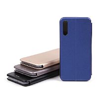 Чехол-книжка для Samsung A705 A70 BUSINESS темно-синий - фото