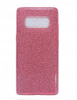 Купить Чехол-накладка для Samsung N950F Note 8 JZZS Shinny 3в1 TPU розовая оптом, в розницу в ОРЦ Компаньон