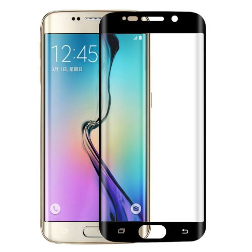 Защитное стекло для Samsung G925F S6 Edge 3D CURVED FULL GLUE Mini коробка черный - фото