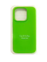 Купить Чехол-накладка для iPhone 15 Pro SILICONE CASE закрытый ярко-зеленый (31) оптом, в розницу в ОРЦ Компаньон