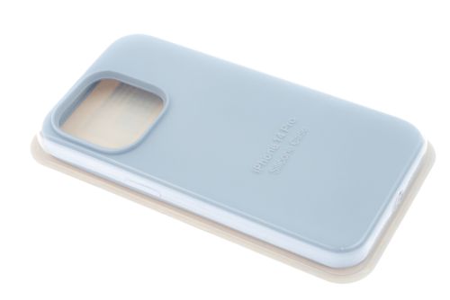 Чехол-накладка для iPhone 14 Pro SILICONE CASE закрытый сиренево-голубой (5) оптом, в розницу Центр Компаньон фото 2