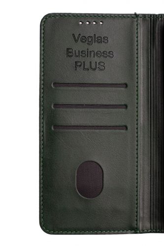 Чехол-книжка для XIAOMI Redmi Note 14 5G VEGLAS BUSINESS PLUS темно-зеленый - оптовая продажа фото 7 Чехол-книжка для XIAOMI Redmi Note 14 5G VEGLAS BUSINESS PLUS темно-зеленый - фото фото 7
