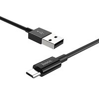 Купить Кабель USB-Micro USB HOCO X23 1м Skilled черный оптом, в розницу в ОРЦ Компаньон