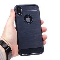 Купить Чехол-накладка для iPhone XR 009508 ANTISHOCK темно-синий оптом, в розницу в ОРЦ Компаньон