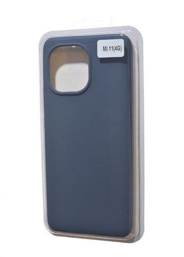 Чехол-накладка для XIAOMI Mi 11 VEGLAS SILICONE CASE закрытый темно-синий (8) - оптовая продажа Чехол-накладка для XIAOMI Mi 11 VEGLAS SILICONE CASE закрытый темно-синий (8) - фото