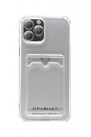 Купить Чехол-накладка для iPhone 12 Pro Max VEGLAS Air Pocket прозрачный оптом, в розницу в ОРЦ Компаньон