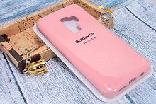 Купить Чехол-накладка для Samsung G960F S9 SILICONE CASE закрытый розовый (4) оптом, в розницу в ОРЦ Компаньон