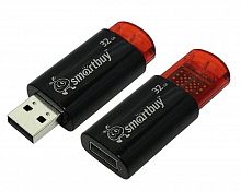 USB флэш карта 32 Gb USB 2.0 Smart Buy Crown черный - фото