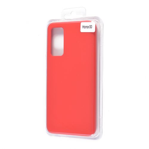 Чехол-накладка для HUAWEI Honor 30 VEGLAS SILICONE CASE закрытый красный (1)																								 оптом, в розницу Центр Компаньон