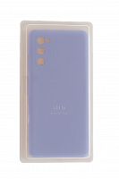 Чехол-накладка для Samsung G780F S20 FE SILICONE CASE закрытый сиреневый (13) - фото