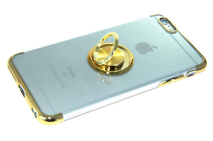Чехол-накладка для iPhone 6/6S Plus ELECTROPLATED TPU КОЛЬЦО золото - оптовая продажа фото 3 Чехол-накладка для iPhone 6/6S Plus ELECTROPLATED TPU КОЛЬЦО золото - фото фото 3