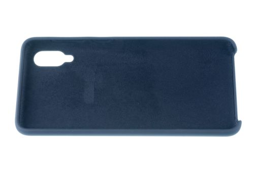 Чехол-накладка для Samsung A022G A02 SILICONE CASE NL OP темно-синий (8) оптом, в розницу Центр Компаньон фото 3