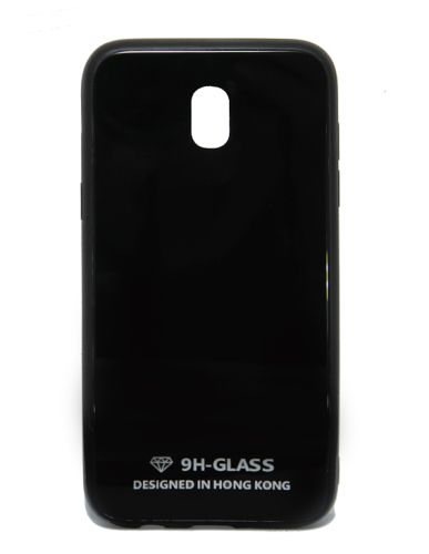 Чехол-накладка для Samsung J730 J7 2017 LOVELY GLASS TPU черный коробка оптом, в розницу Центр Компаньон