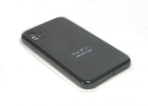 Чехол-накладка для iPhone 11 VEGLAS SILICONE CASE Защита камеры хаки (64) - фото фото 2