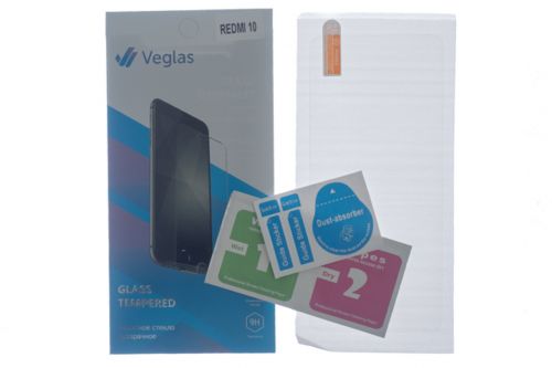 Защитное стекло для XIAOMI Redmi 10 VEGLAS Clear 0.33mm картон - фото фото 2