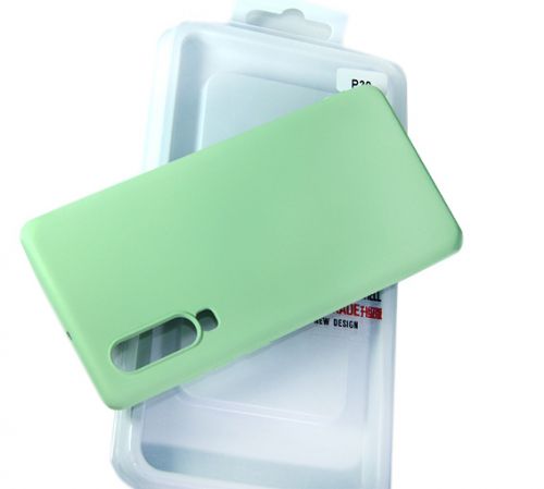 Чехол-накладка для HUAWEI P30 SOFT TOUCH TPU зеленый - оптовая продажа фото 2 Чехол-накладка для HUAWEI P30 SOFT TOUCH TPU зеленый - фото фото 2