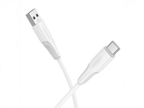 Кабель USB Type-C BOROFONE BX119 3A 1м белый - оптовая продажа фото 2 Кабель USB Type-C BOROFONE BX119 3A 1м белый - фото фото 2