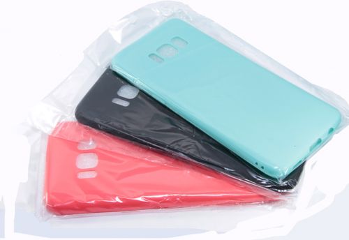 Чехол-накладка для Samsung G950 S8 FASHION TPU матовый б/отв голубой - фото фото 2