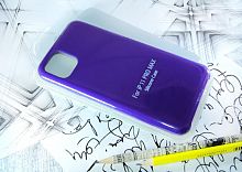 Чехол-накладка для iPhone 11 Pro Max VEGLAS SILICONE CASE темно-сиреневый (30) - фото