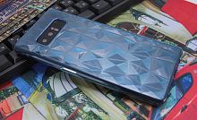 Купить Чехол-накладка для Samsung N950F Note 8 JZZS Diamond TPU синяя оптом, в розницу в ОРЦ Компаньон