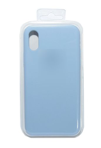 Чехол-накладка для iPhone X/XS SILICONE CASE сиренево-голубой (5) оптом, в розницу Центр Компаньон фото 2