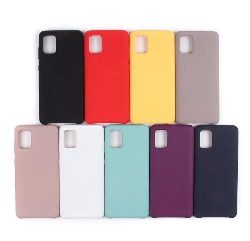 Чехол-накладка для Samsung A315F A31 SILICONE CASE NL 007002 черный - фото фото 3