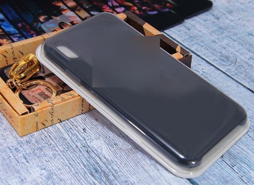 Чехол-накладка для iPhone XS Max SILICONE CASE AAA черный оптом, в розницу Центр Компаньон фото 2