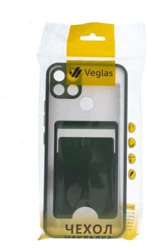 Чехол-накладка для REALME C21Y VEGLAS Fog Pocket зеленый оптом, в розницу Центр Компаньон фото 4